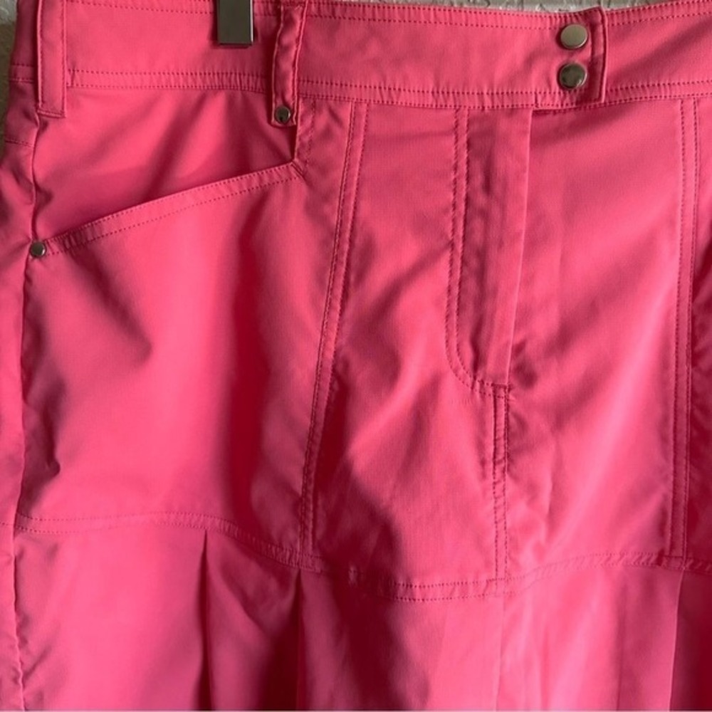 GG Blue Luxe Sport Golf Skort Pink 12 Women Pleated Athletic Activewear - Picture 9 of 15